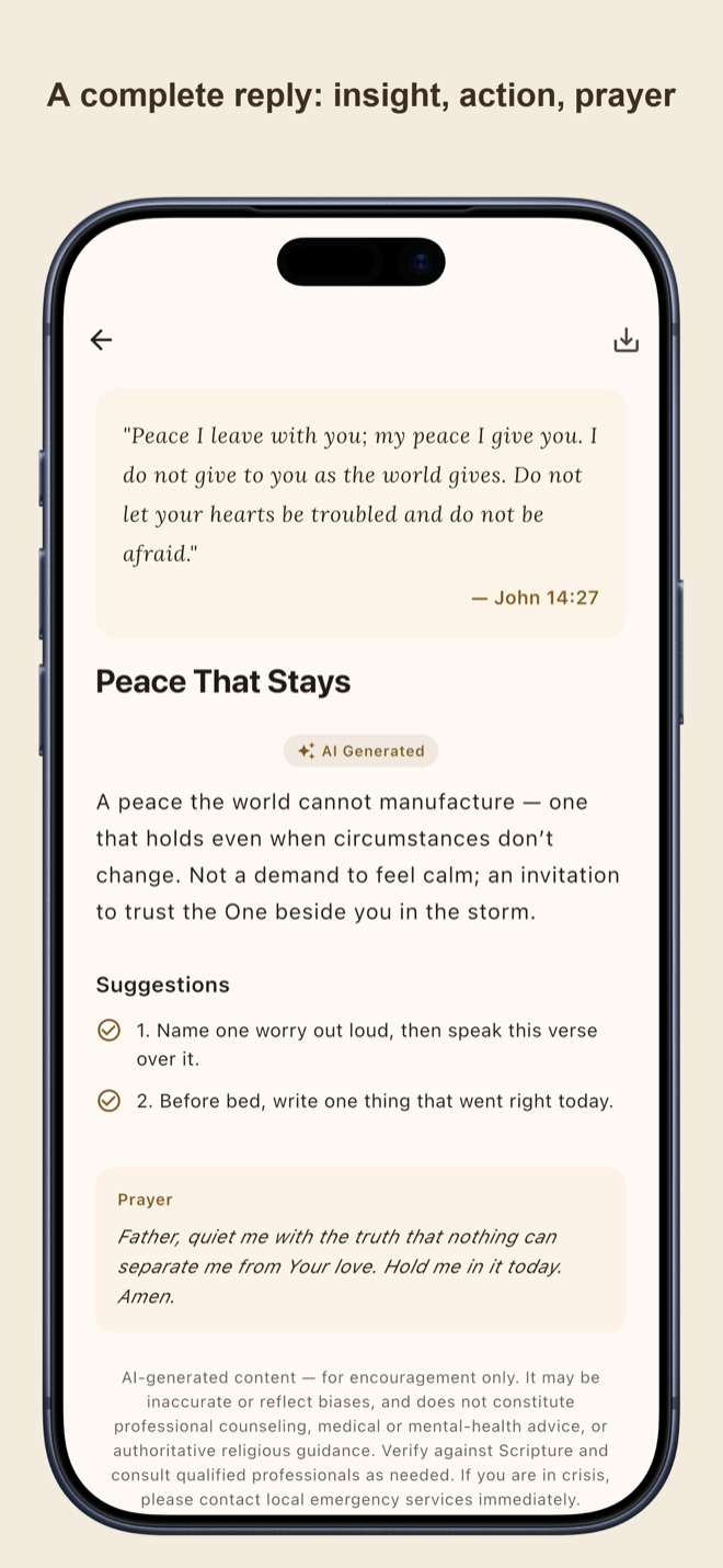 A complete devotional